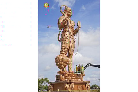 90-foot-tall Hanuman statue in Texas